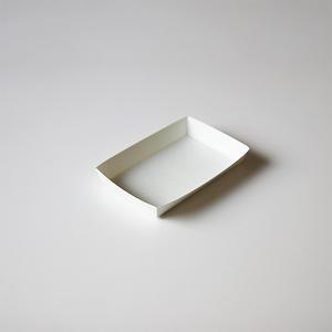 {소량} 2호 무지 종이트레이접시 100개