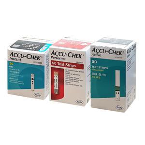 아큐첵 혈당시험지(액티브/퍼포마/인스턴트) 검사지모음