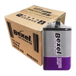 벡셀 건전지 4R25 4FM 큰건전지 4알