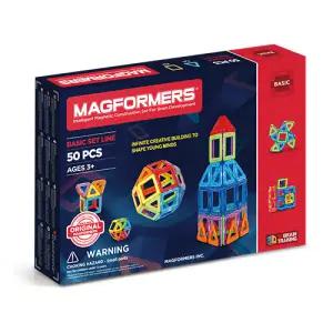 [롯데백화점]짐보리플레이앤뮤직 맥포머스 스타터 세트 50PCS 선물포장