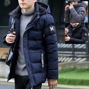 남성 M 후드 탈부착 패딩 점퍼 쟈켓 겨울 잠바 WI015P