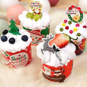 크리스마스 컵케익만들기세트(B세트)/12개/diy/케이크/체험/단체용