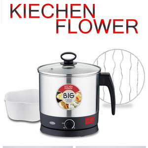 키친플라워 KEK-MS160 라면포트 전기 무선 멀티 커피쿠커 포트