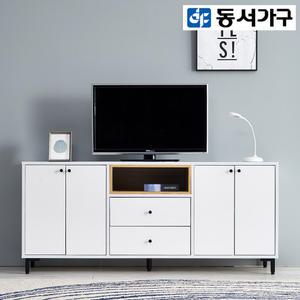 동서가구/착불 아론 1600 높은 거실장 DF915136