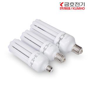 금호전기 번개표 LED전구 콘벌브 E26 E39 35W 50W bulb 콘램프 보안등 대모갈 소모갈 LED램프