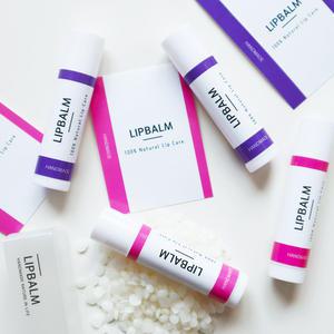 천연유래 환절기 촉촉 자초 립밤 만들기 diy 키트-레몬오렌지향(10개작업)kit+라벨스스티커+용기+상자