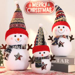 크리스마스 미니 눈사람 겨울 인테리어소품 눈사람모형