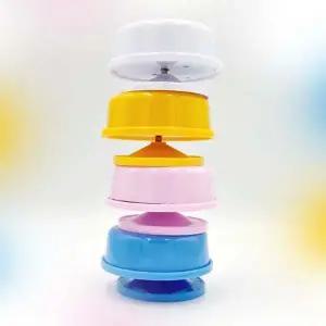 [대성문구] 오르골베이스/회전오르골(백색 노랑 분홍 하늘)/177550/컬러오르골 오르골만들기