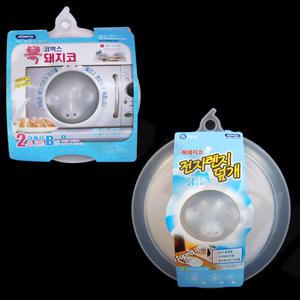 코멕스 복돼지코 전자렌지 덮개 2P 3P 세트 음식 덮개 커버 식탁 멀티 핸디 반찬 뚜껑 전자레인지 통 용