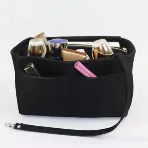 펠트 가방정리 이너백/ 블랙 백인백