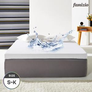 [파미지오] 스타일 6면방수 지퍼형 토퍼커버 4size