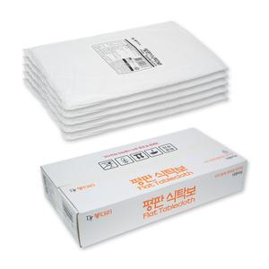 업소용 일회용 비닐 위생 평판 식탁보 100매