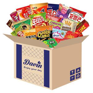 랜덤박스/럭키박스/33p/선물세트/과자세트/어린이날/어린이집/유치원/학교/사무실/단체/행사/답례품