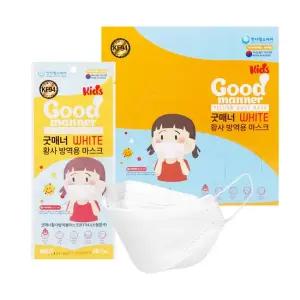 국내산필터 굿매너 황사방역용 소형 KF94 마스크 100매