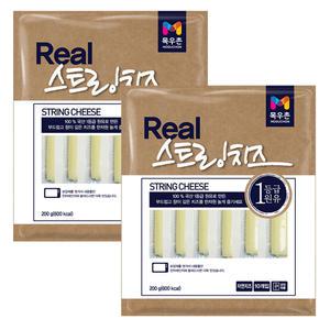 목우촌 리얼 스트링치즈 200g 2개