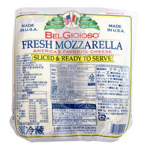 벨지오이오소 모짜렐라 슬라이스 치즈 907g/아이스포장