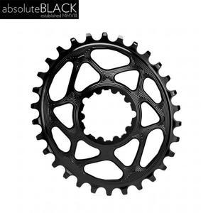 앱솔루트블랙 스램 타원 체인링(6mm offset) 논부스트