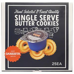 댄케이크 싱글서브 버터쿠키 450g (18g x 25개입)/단케이크