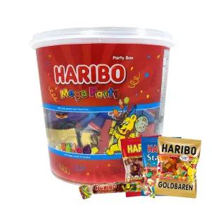 하리보 메가파티 젤리 1kg/스타믹스 해피그레프 롤렛