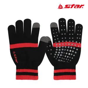 [STAR] 신형 동계용 니트장갑 스마트폰터치 성인 유소년