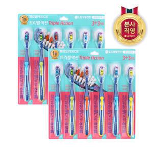 페리오 트리플액션 3+3입(부드러운모) x 2개