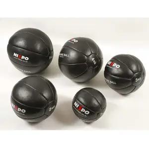 니스포 천연가죽 메디신볼 1 2 3 4 5Kg 메디슨볼