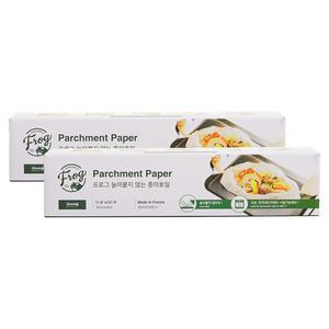 프로그 눌어붙지 않는 종이호일, 30cm, 40m, 2개