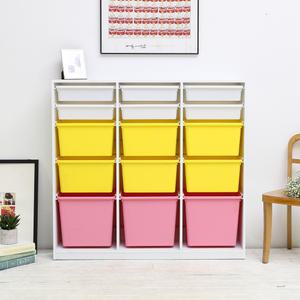 플랜키즈 3X5단 칼라수납장