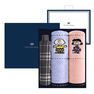 송월타올 스누피프렌즈 3단체크 행사 잔치 선물세트 3p