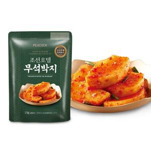 [피코크][본사배송][피코크] 특제육수 조선호텔 무석박지 1kg+1kg(무료배송)