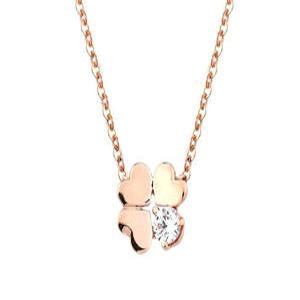 14K 네잎클로버 크로바 목걸이 여자친구 기념일 선물