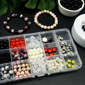 프로모션진행중 / 비즈공예 원석 팔찌만들기세트 15칸키트 수업재료 diy