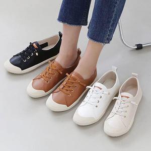 캐주얼 밴딩 플랫 스니커즈 운동화 (2cm) 웨이크