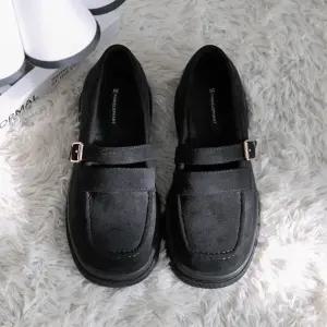 (더블몰드창) 쏘큐트 메리제인 통굽로퍼(4.5cm)