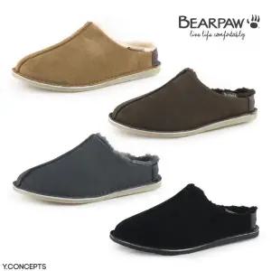 [롯데백화점]베어파우 남성 캐주얼 겨울 양털 슬리퍼 4종 택1 ROGER K2116OD-M 1.5CM