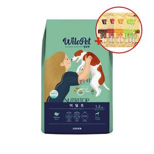 뉴트리탑 애견 눈물사료 어덜트 1.2kg 윌로펫 월로펫
