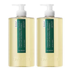 닥터시드 페퍼민트 앤 레몬 비건 비듬케어 쿨 탈모샴푸 1000ml 2개