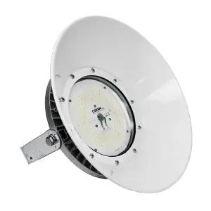 국산 LED 고효율 공장등 150W 백색갓 SMPS타입 오스람칩 G-47-2 KS 체육관,공장,물류센터,투광등