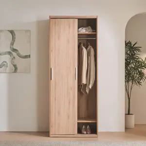 피츠 뮤즈 800 긴옷행거 슬라이딩 옷장 POF043