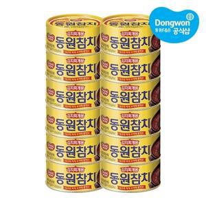 [동원] 김치찌개용참치 250g 원터치 x 12개