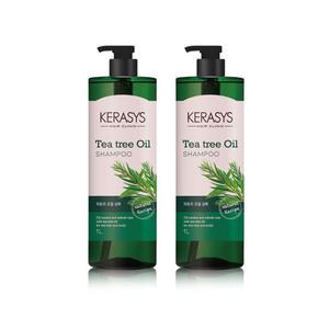 케라시스 내추럴레시피 티트리오일 1L 샴푸2개