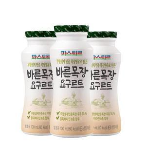 파스퇴르 바른목장 요구르트 100ml 15개 30개