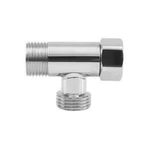 화장실 비데 수도연결 스틸 T밸브