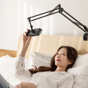 초이셜 핸드폰거치대 침대 누워서 스탠드 자바라