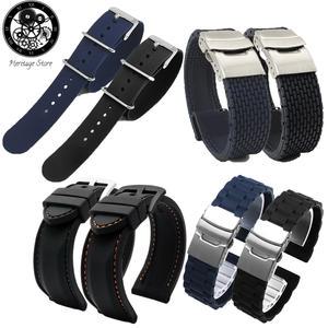 헤리티지 우레탄 스트랩 러버 밴드 시계줄 모음전 루미녹스 롤렉스 오메가