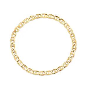 14K 컷팅 사다리 클립 열송이 체인실반지1.2mm GTR37422