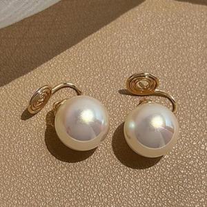 귀걸이 악세사리 귀찌 특별한날 포인트 진주 이어링