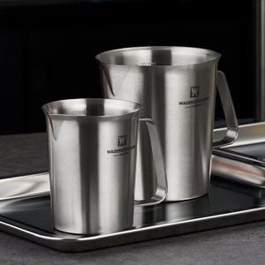 304스텐 다용도 계량컵 500ml/1000ml 조리 눈금컵 베이킹볼