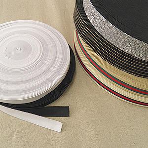 고무줄 / 패션고무줄 - 허리, 손목, 발목, 밴드용 (다양한 폭 / 다양한 길이 / 묶음단위 / 흰색 / 검정색)