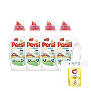 퍼실 엑스퍼트 베이비젤, 1.35L, 4개 + 증정(프릴 시크릿 오브 베이킹소다 레몬 300ml, 1개)